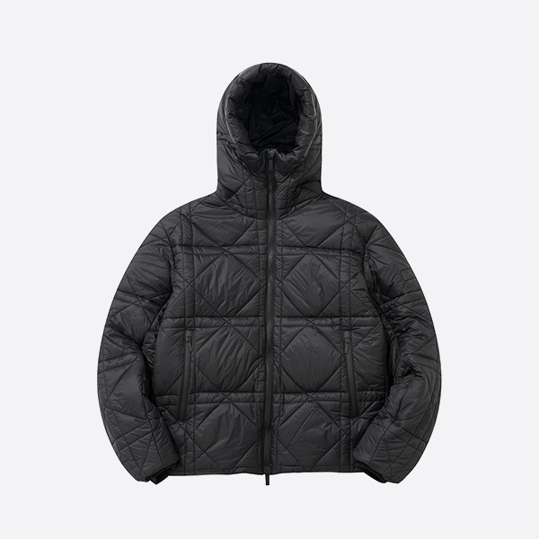 Dior Cannage Puffer Jacket in Black