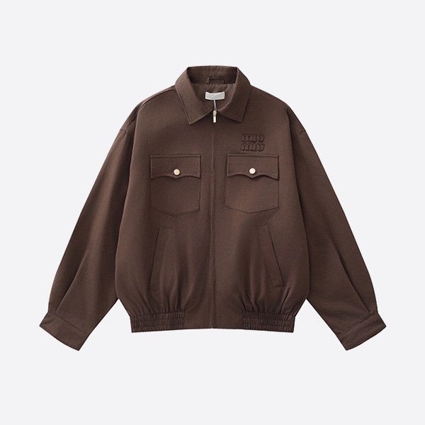 Miu Miu Maillard coach jacket