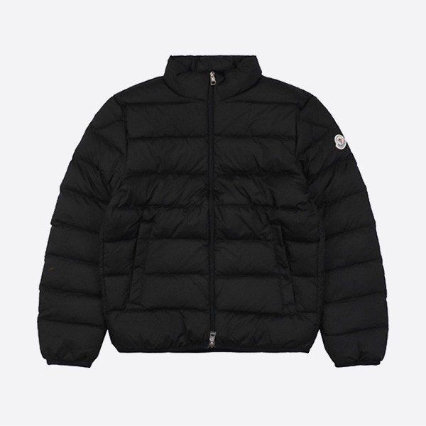 Moncler 24Fw Arm MK small label stand collar thin down jacket black
