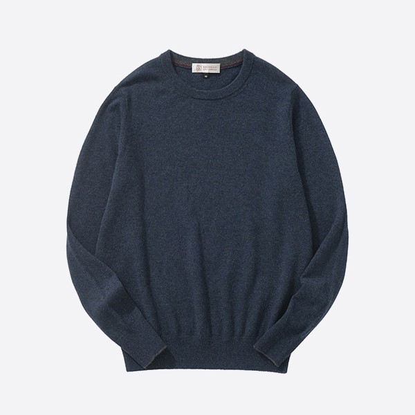 Brunello Cucinelli Navy cashmere sweater