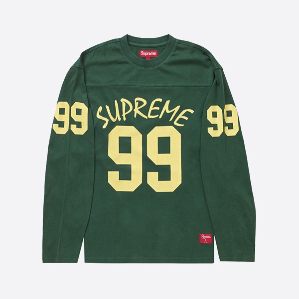 Supreme 99 L/S Football Top Green
