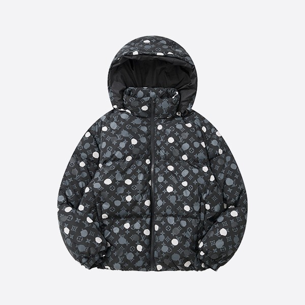 Louis Vuitton x Yayoi Kusama Monogram Painted Dot Down Blouson