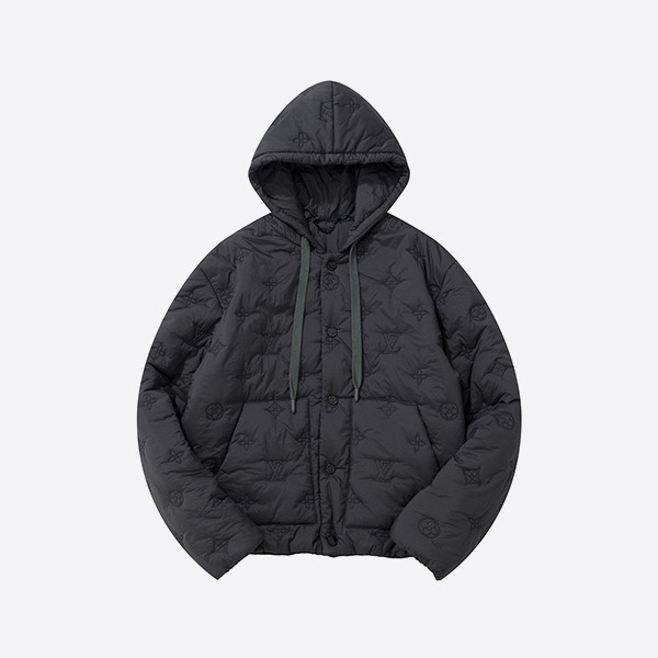 Louis Vuitton Monogram Quilted Hooded Blouson
