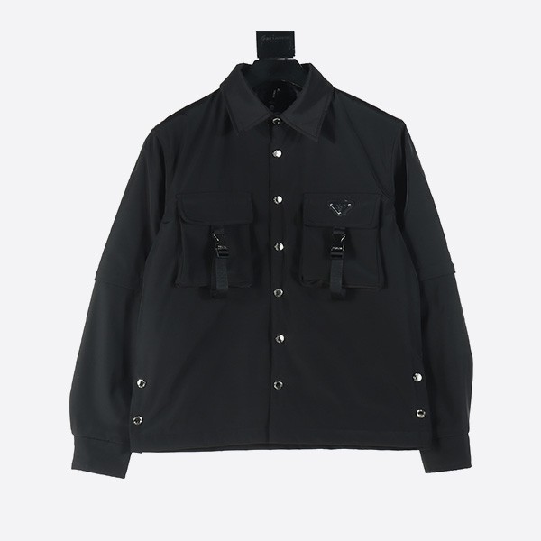 Prada Bermuda Nylon Workwear Cotton Jacket