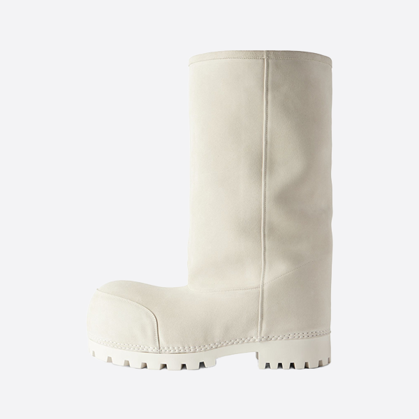 Loewe Leather Label Hooded Mid-Length Down Jacket