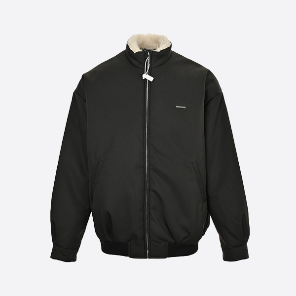 We11 Done 24Fw Hand-Sewn Lambswool Cotton Jacket