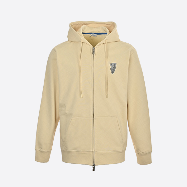 Burberry 24FW Shield and Horse Print Zip Hooded Jacket