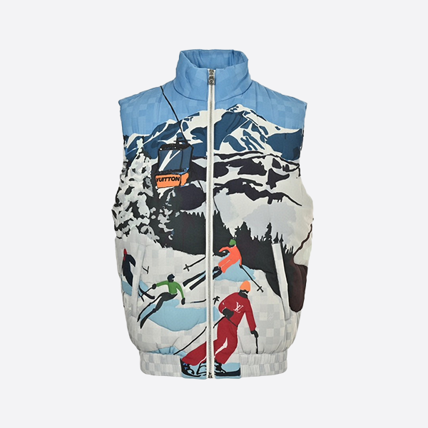 Louis Vuitton 2024Fw Ski Print Cotton Vest