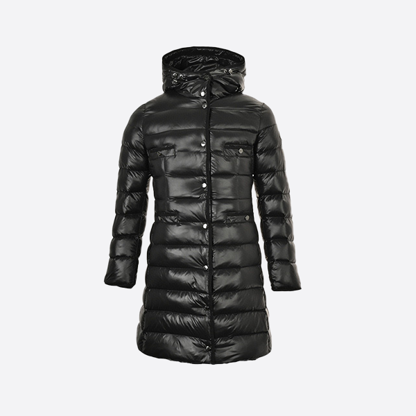 Moncler Hirma Women's Long Hooded Down Jacket
