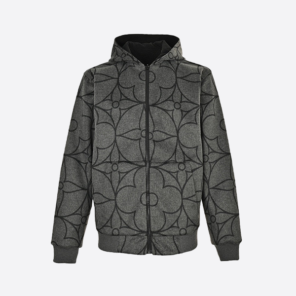 Louis Vuitton 24Fw All-Over Jacquard Reversible Jacket