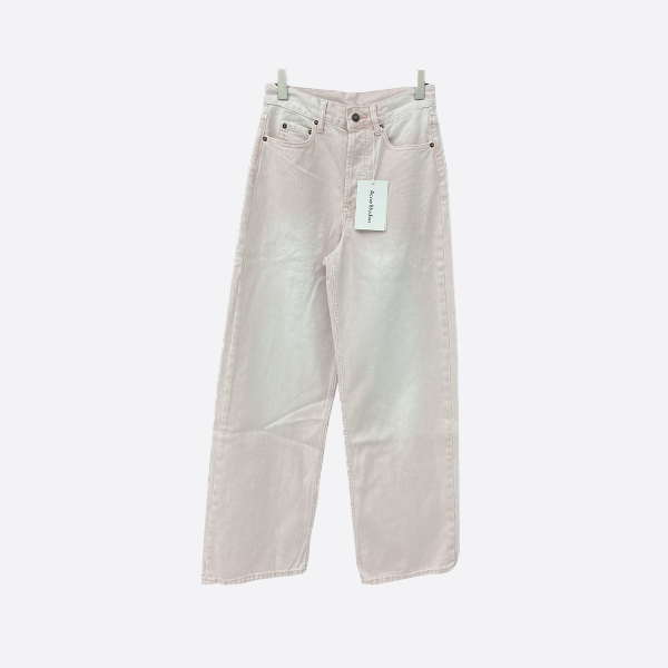 Acne Studio Simple Pink Jeans