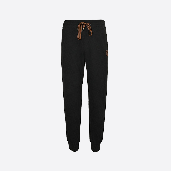 Trousers with embroidered Loewe logo and patch logo on back pocket