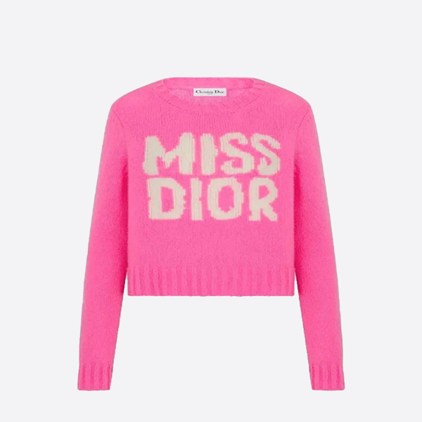 Dior Letter Logo Crew Neck Sweater