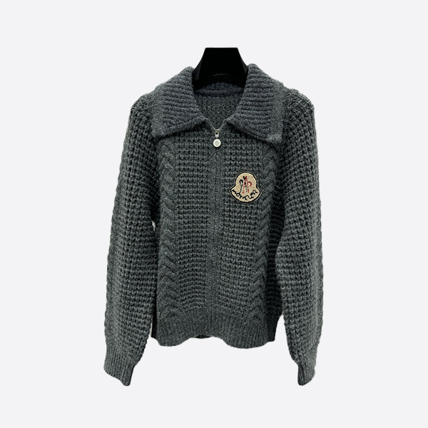 Moncler Lapel Zip Sweater