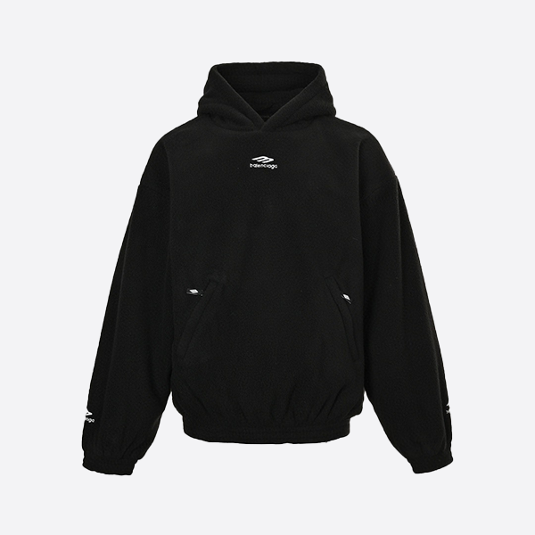 Balenciaga 24FW Teddy Sherpa Ski Hooded Jacket