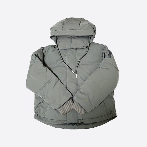Amiri Love Down Jacket Grey