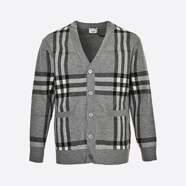 Burberry Classic Check Cardigan Sweater