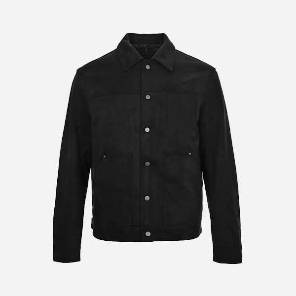 Loewe Microfleece Lapel Down Jacket