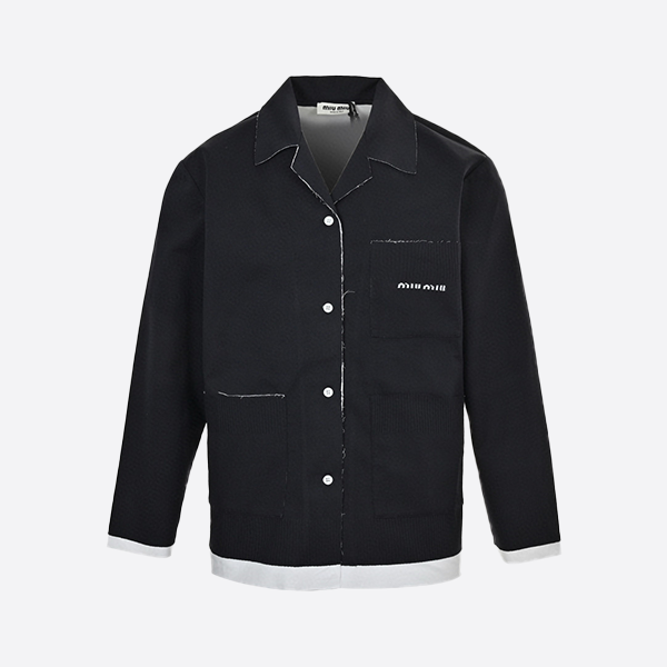 Miu Miu Lapel Knit Cardigan