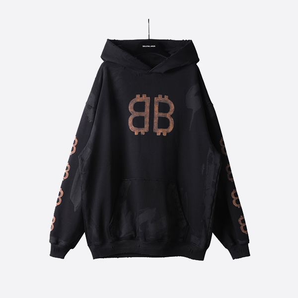 Balenciaga Bitcoin Hoodie 22SS