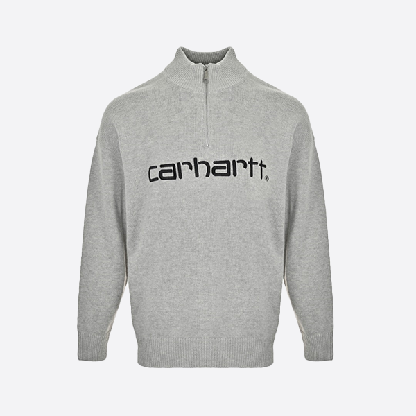 Carhartt Classic WIP Wide Half-Zip Stand Collar Knit Sweater