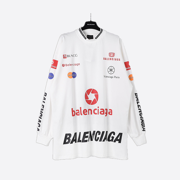 Balenciaga multi-print long sleeve