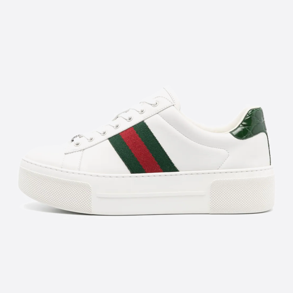 Gucci Ace platform 4.5cm low-top sneakers 24190281