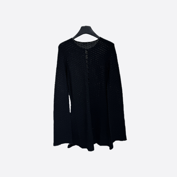 Saint Laurent Bohemian Crochet Dress