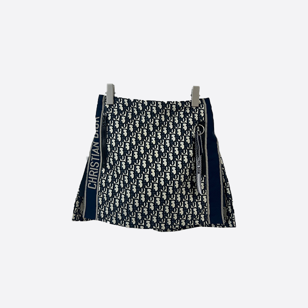 Dior Old Flower Logo Goddess Series Casual Shorts Skirt