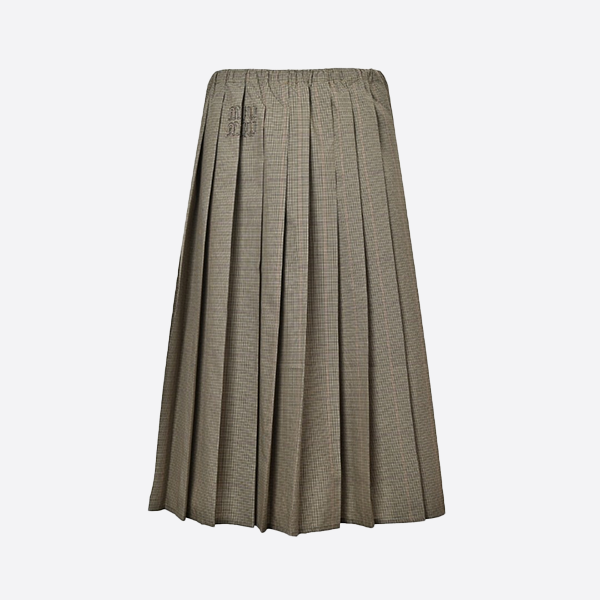 Miu Miu 2025 Spring/Summer Pleated Skirt