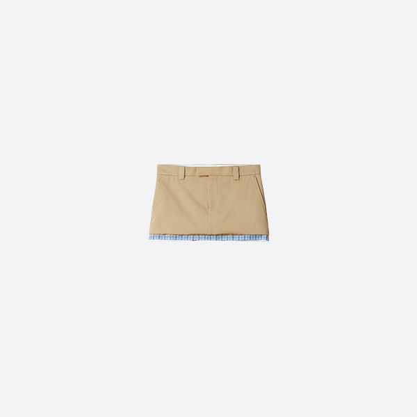 Miu Miu khaki skirt