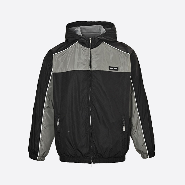 Miu Miu Patchwork Lettering Trench Coat