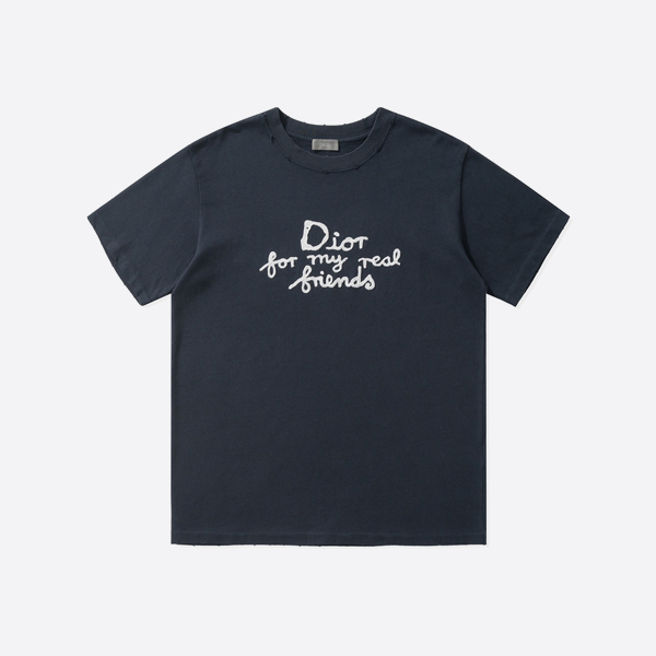 Dior signature chain embroidered short sleeves