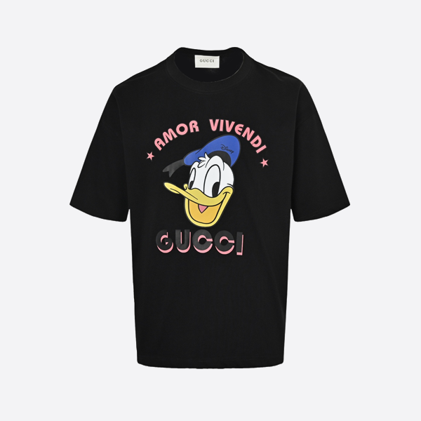 Gucci 24ss Donald Duck short sleeve