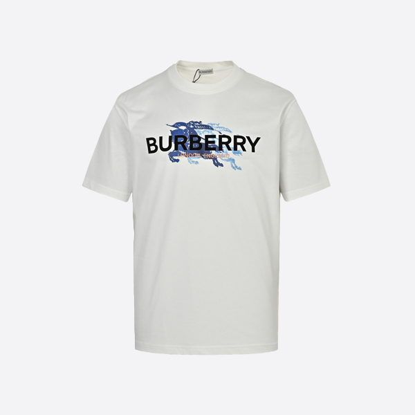 Burberry 25ss Phantom Charger Letter Printed Short Sleeve