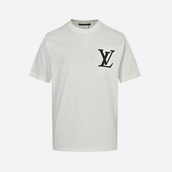 Louis Vuitton 25ss checkerboard print short sleeves