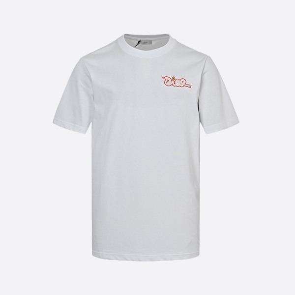 Dior 25ss Year of the Snake Limited Edition Embroidered Short Sleeve