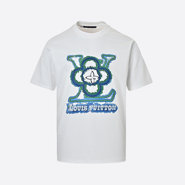 Louis Vuitton Sunflower Print Short Sleeve