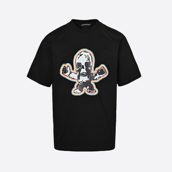 Chrome Hearts 25ss skull front and back print short sleeves