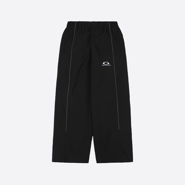 Balenciaga Fade Effect Loop Sports Icon Track Pants Black