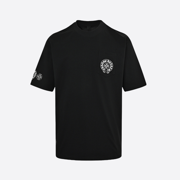 Chrome Hearts colorful logo short sleeves