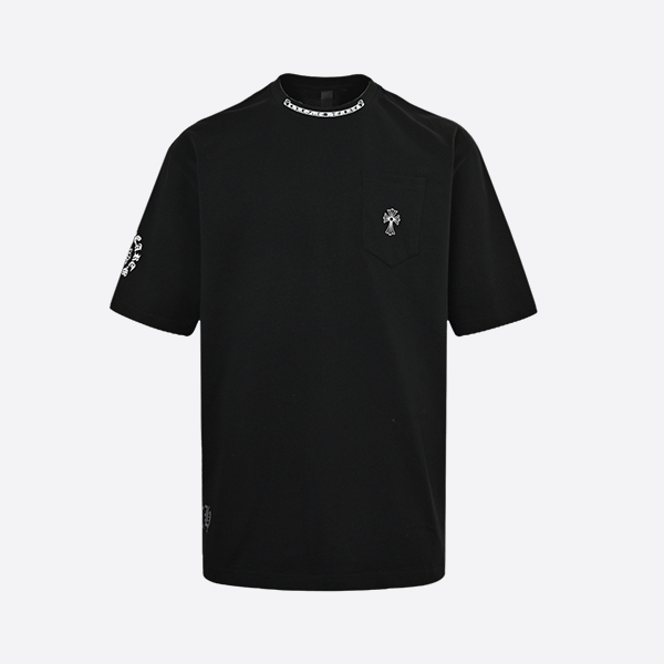 Chrome Hearts Neckline Sanskrit short sleeves