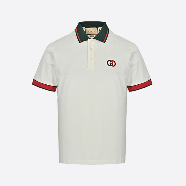 Gucci Double G embroidered Polo short sleeves