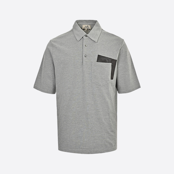 Hermes Double Pocket Polo Short Sleeve