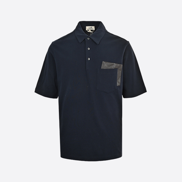 Hermes Double Pocket Polo Short Sleeve