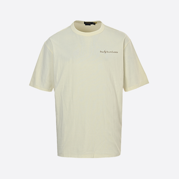 Ralph Lauren 25ss small logo print short sleeve White