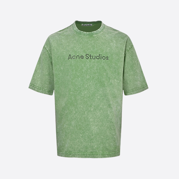 Acne Studios 25ss Beaded Lettering Short Sleeve