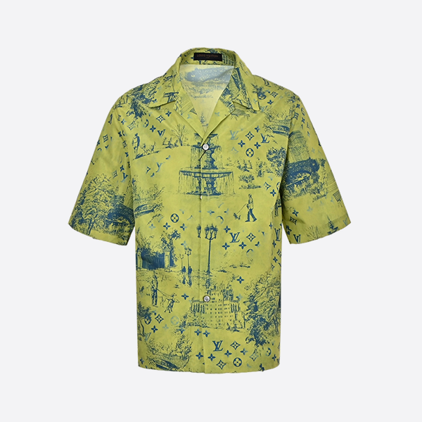 Louis Vuitton Park Print Shirt Short Sleeves