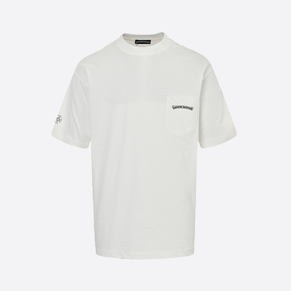 Chrome Hearts colorful cross print short sleeves